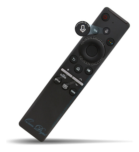 Control Remoto Para Samsung Con Función Micrófono Netflix Am
