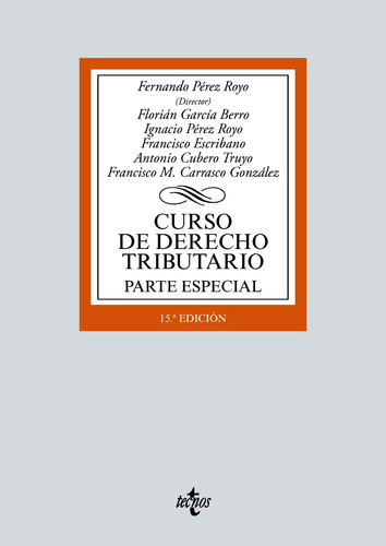 Imagen 1 de 1 de Libro Curso De Derecho Tributario 2021 De Vvaa Tecnos