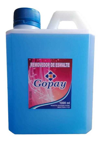 Removedor De Esmalte 1000ml Marca Gopay - mL a $29