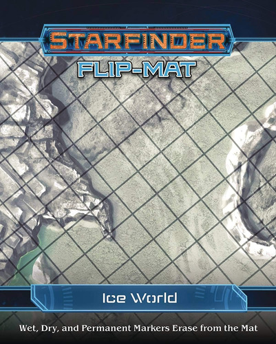 Libro:  Starfinder Flip-mat: Ice World