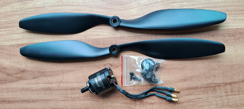 Motor Emax 2216 810kv 3s4s Ccw +2 Hélices 1045.