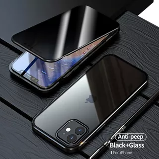 Funda De Cristal De Privacidad Magnética Para iPhone 13 Pro