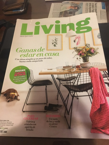 Revista Living- Ganas De Estar En Casa