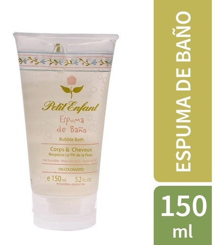 Petit Enfant Espuma De Baño Para Bebes 125 Ml