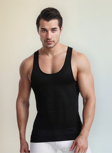 Camiseta Faja Playera Reductora Moldeadora Hombre
