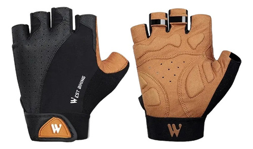 Guantes Bicicleta West Biking Respirables Half Fingers 