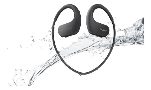 Reproductor Mp3 Portátil Deportivo Sony Nwws413bm 4gb Negro