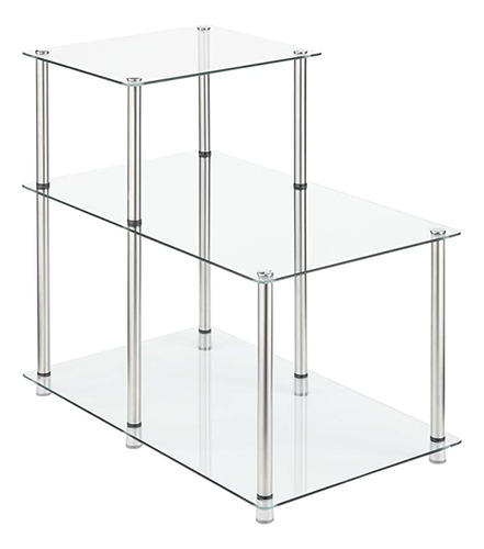 Convenience Concepts Designs2go Classic Glass - Mesa De Cri.