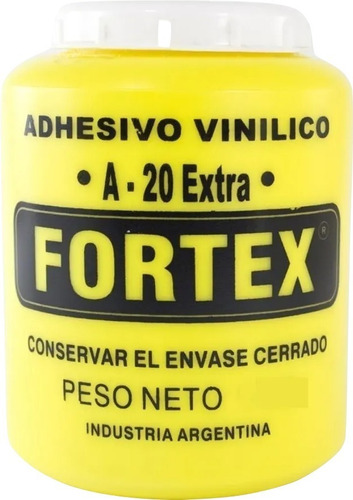 Cola Vinilica Adhesiva Fortex X 1 Kg Madera Carpintero Piso