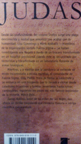 El Mal De Judas, J. Rollins (Usado)