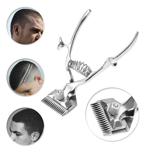 Herramientas De Barbero Cortapelos Manual De Metal