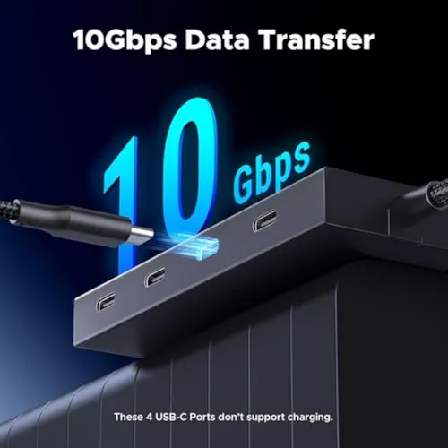 Ugreen Hub Usb C De 100 W Y 10 Gbps - Adaptador 5