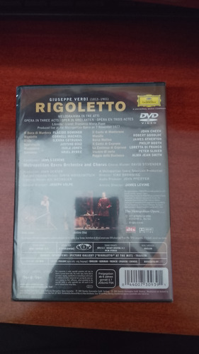 Dvd Rigoletto - Giuseppe Verdi Grandes Operas Capa Rara