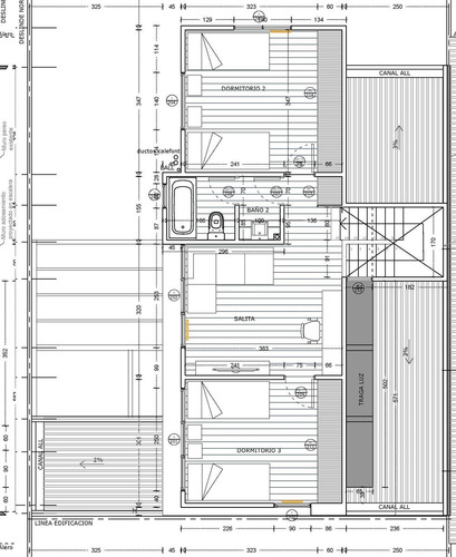 San Miguel Arcangel 3d 3b Sala Estar 133 M2 En 303 Terreno