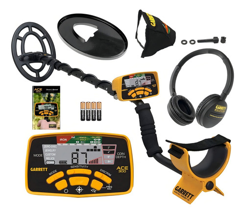 Detector De Metales + Accesorios Garrett Ace 300