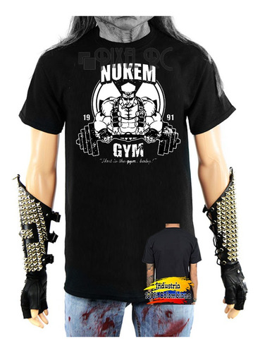 Camiseta Duke Nukem Juego Tipo Retro Pixel Rc