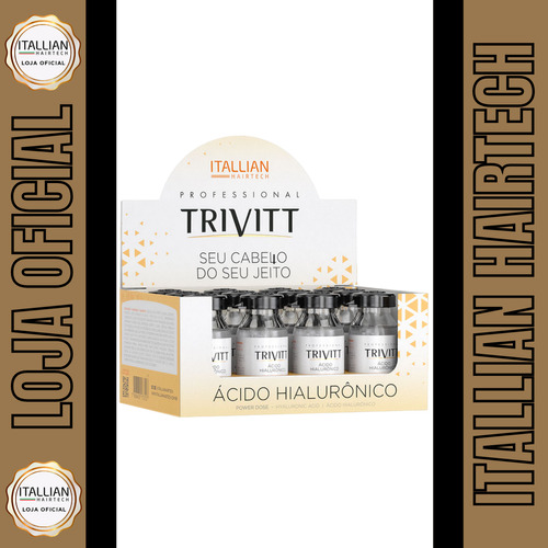 Display Power Dose Ácido Hialurônico 10 Ml Trivitt 12 Unid