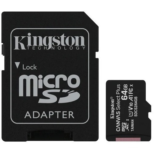 Micro Sd Kingston Select Pls 64gb Fj