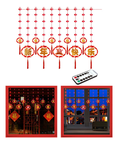 Luz De Chinês Com Controle Remoto Para Pendurar Estilo B