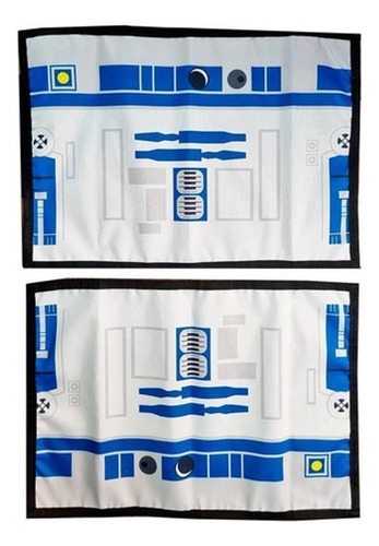 Kit 2 Jogo Americano Mesa Geek - Colorido - R2d2