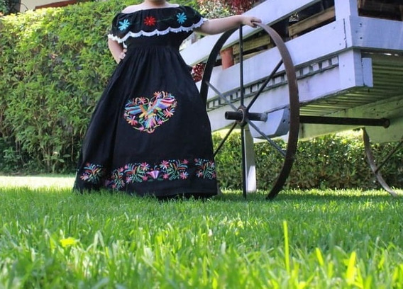 Vestido Tenango Bordado | MercadoLibre 📦 Vestido Tenango Bordado | MercadoLibre 📦
