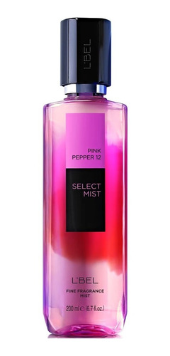 Colonia Select Mist Pink Pepper 12 L'bel Nuevo Sellado Stock