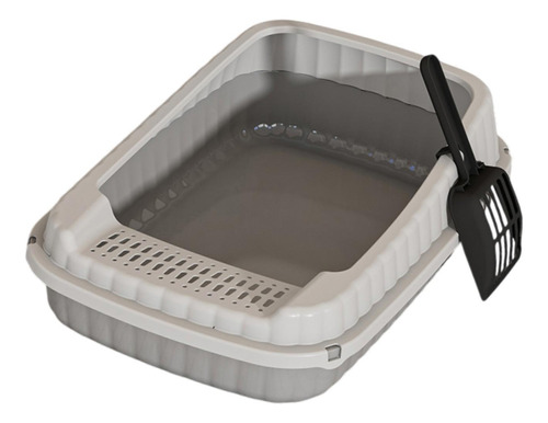 Caja De Arena Para Gatos Abiertos, Inodoro De Gatito, Con