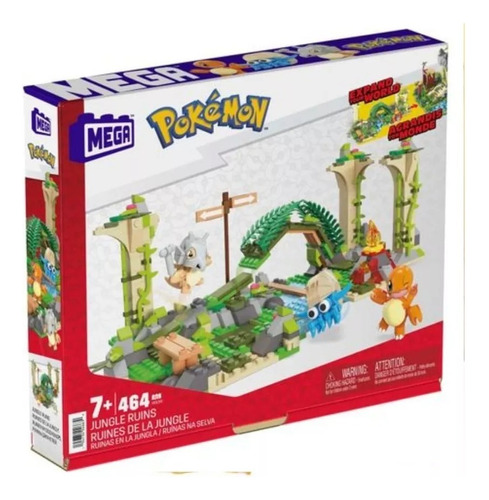 Lego Mega Pokemon 464 Piezas Ruinas De La Jungla