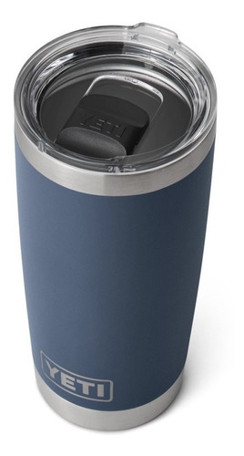 Vaso térmico Yeti Rambler Tumbler color navy 591mL