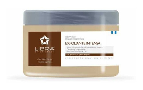 Crema Exfoliante Corporal Con Carozo De Durzano Libra 500grs