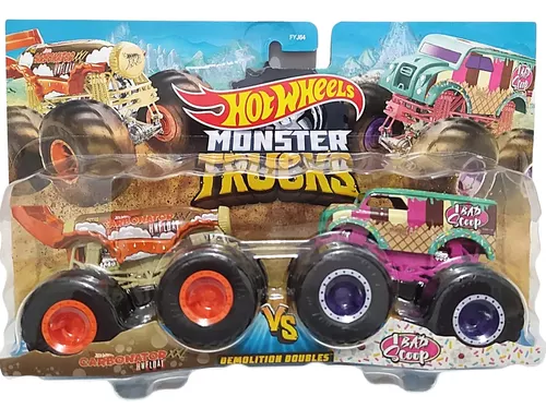 Carrinho Hot Wheels Monster Truck Pack Com 2 Fyj64 Mattel - Loja