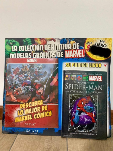 Libro Marvel Salvat Cómics Spiderman Volviendo A Casa