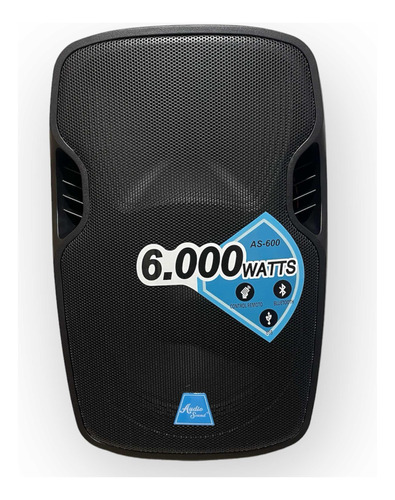 Parlante 6000watts Audio Sound 15 Pulgadas Bluetooth 