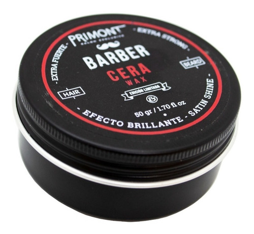 Primont Barber Cera Wax Extra Fuerte Efecto Brillo Pelo