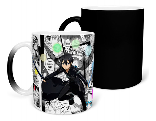 Kirito Sword Art Online Taza Mágica Taza Personalizada 7