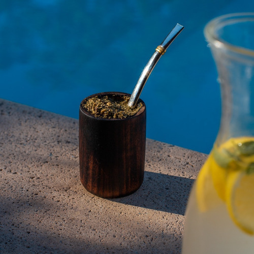 Imagen 4 de 8 de Mate Yaki + Bombilla Acero Inoxidable