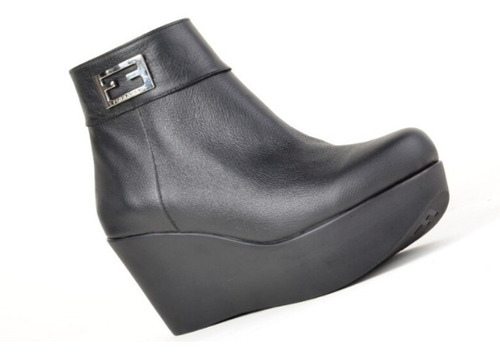 Imagen 5 de 9 de Botas Botitas De Mujer Botinetas De Cuero Rennes - Ferraro