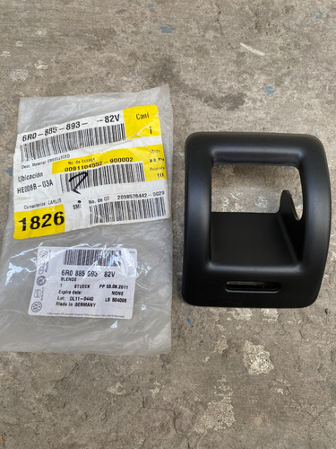 Moldura Asiento Trasero Repaldo Vw Polo/vento/derby 10-13