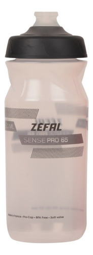 Boquilla inteligente Caramanhola Zéfal Sense Pro de 650 ml, botella de color transparente