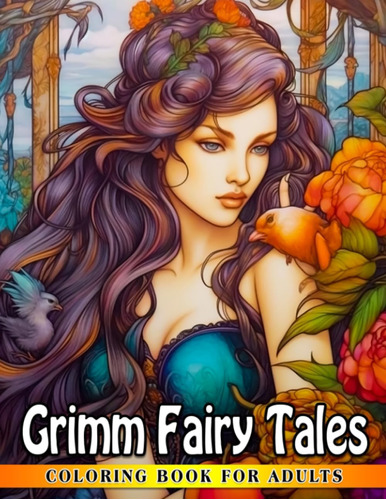 Libro: Grimm Fairy Tales Adult Coloring Book:  Super Hot And