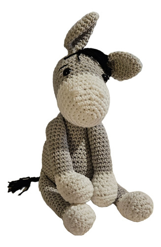 Imagen 1 de 2 de Amigurumi Tejido Juguete Bebes Crochet Montesori Burro Hilo
