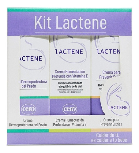 Kit Madres Lactene Cero - G - g a $486