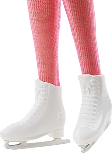 Muñeca Morena De Barbie, Patinadora Sobre Hielo, Para Deport
