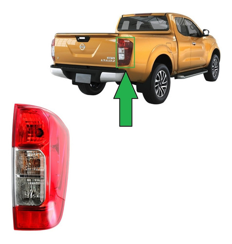 Farol Trasero Derecho Nissan Np300 Navara 2016 Al 2019