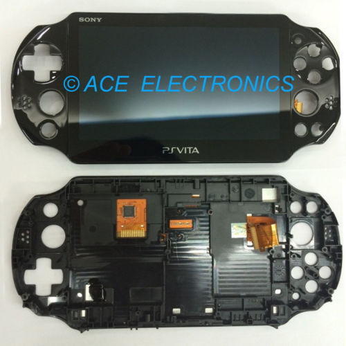 New Playstation Ps Vita Pch-2000 2001 Touch Digitizer Lcd 