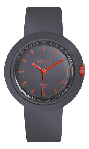 Reloj Okusai Análogo De Goma Sumergible 50mts Unisex