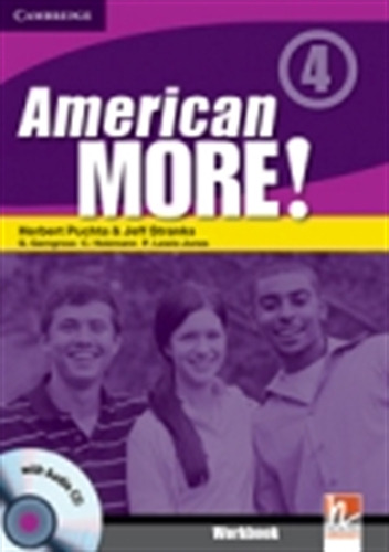 American More! 4 - Workbook + Audio Cd, De Puchta, Herbert. Editorial Cambridge University Press, Tapa Blanda En Inglés Americano, 2010