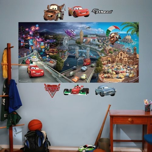 Fathead Cars 2 Mural Graphic Wall Decor