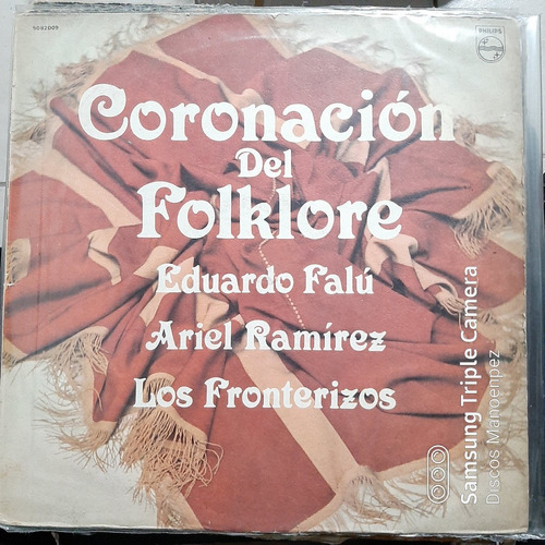 Vinilo Coronacion Del Folklore Falu Ramirez Fronterizos F4