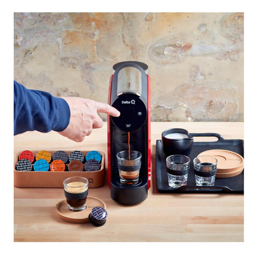 Cafeteira Capsulas Café Expresso Delta Q Mini Qool 110v